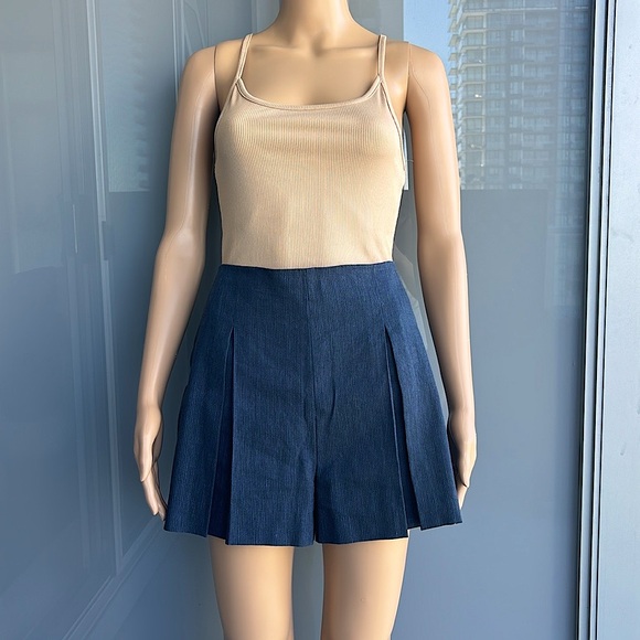 BCBG MaxAzria Navy Blue Skort - Picture 1 of 11